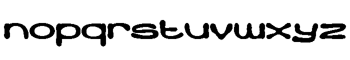 Pudgeloo Regular Font LOWERCASE