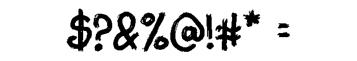 Pueblo Font OTHER CHARS