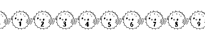 Pufferfish Font OTHER CHARS