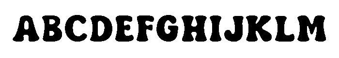 Puffetto Regular Font UPPERCASE
