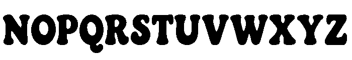 Puffora Bold Font UPPERCASE