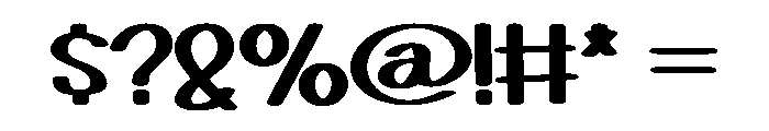 Puffy Bunny Regular Font OTHER CHARS