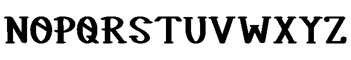 Puffy Bunny Regular Font UPPERCASE