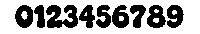 Puffy Chunk Font OTHER CHARS