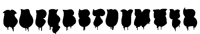 Puffy Jelly Font UPPERCASE