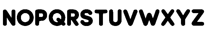 Puffy Play Regular Font LOWERCASE