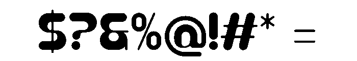 Pufilo Tropic Font OTHER CHARS