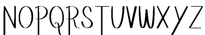 PukkaDe Font UPPERCASE