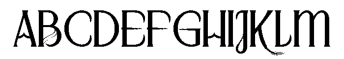 PulauKomodo Font UPPERCASE