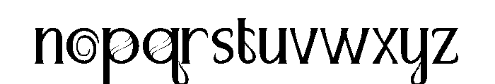 PulauKomodo Font LOWERCASE