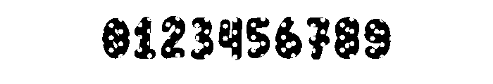 Pulkadot Squad Regular Font OTHER CHARS