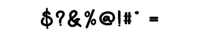 Pumpkin Bookmark Font OTHER CHARS