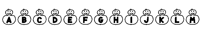 Pumpkin Character Regular FONT