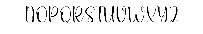 Pumpkin December Font UPPERCASE