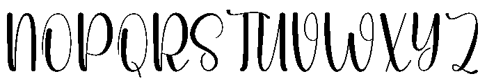 Pumpkin Desember Font UPPERCASE