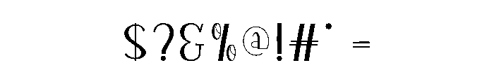 Pumpkin Donut Font OTHER CHARS