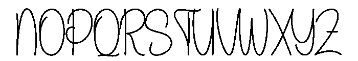 Pumpkin Embroidery Font UPPERCASE