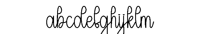 Pumpkin Embroidery FONT