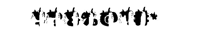 Pumpkin Font 3 Font OTHER CHARS
