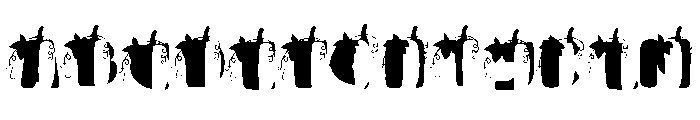 Pumpkin Font 3 Font UPPERCASE
