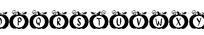 Pumpkin  Font Font UPPERCASE
