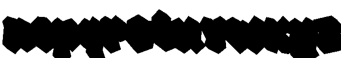 Pumpkin Haunt Extrude Regular Font LOWERCASE