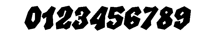 Pumpkin Haunt Slant Regular Font OTHER CHARS