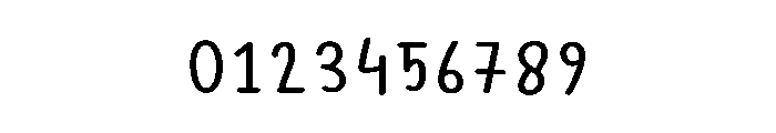 Pumpkin Minimalist Font OTHER CHARS