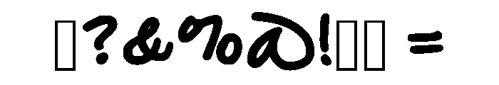 Pumpkin Pop Regular Font OTHER CHARS