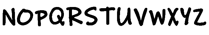 Pumpkin Pop Regular Font LOWERCASE