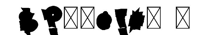 Pumpkin Riot Font OTHER CHARS