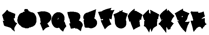 Pumpkin Riot Font LOWERCASE