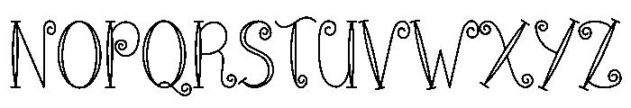 Pumpkin Wishes Font UPPERCASE