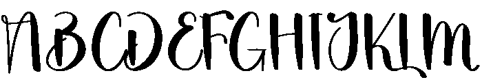 Pumpkin Wonderful Font UPPERCASE