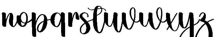 Pumpkin Wonderful Font LOWERCASE