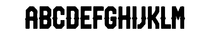 Pumpkora Font UPPERCASE