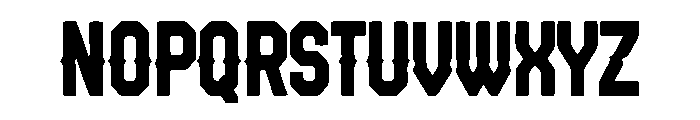 Pumpkora Font UPPERCASE