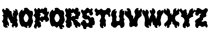 Punk Fury Font UPPERCASE
