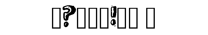 Punk Grunge By Squeeb C Regular Font OTHER CHARS