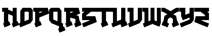 Punk Metos Font LOWERCASE