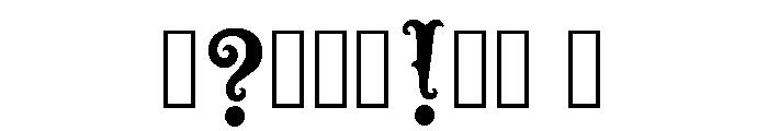 Pupae Regular Font OTHER CHARS