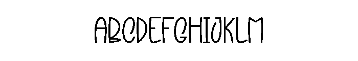 Puppy Cute Font UPPERCASE