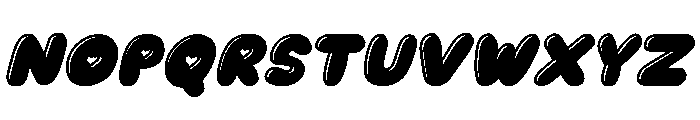 Puppy Love Soda Outlineshadowi Font UPPERCASE