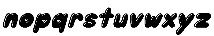 Puppy Love Soda Outlineshadowi Font LOWERCASE