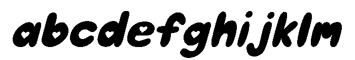 Puppy Love Soda Solid Italic FONT