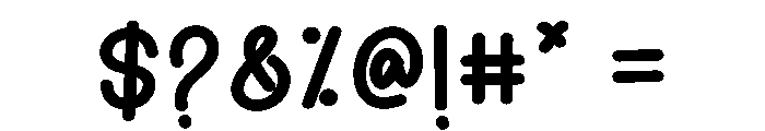 Puppy Lovers Font OTHER CHARS