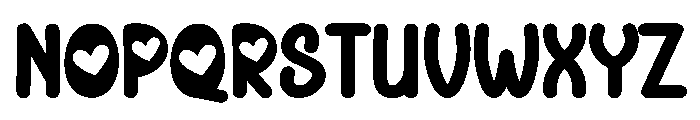 Puppy Lovers Font UPPERCASE