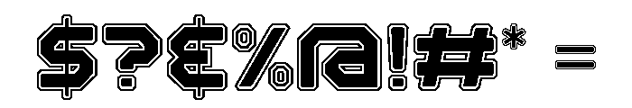 Pure Clean Font OTHER CHARS