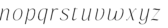 Pure Motif Cursive Font LOWERCASE