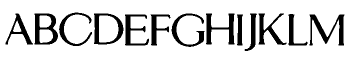 Pure_Verse Font UPPERCASE